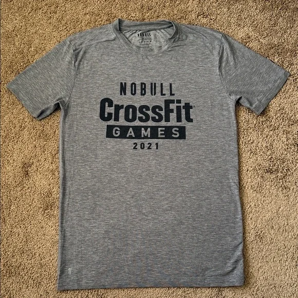 NOBULL Shirts Nobull Crossfit Games 22 Grey Soft Short Sleeve